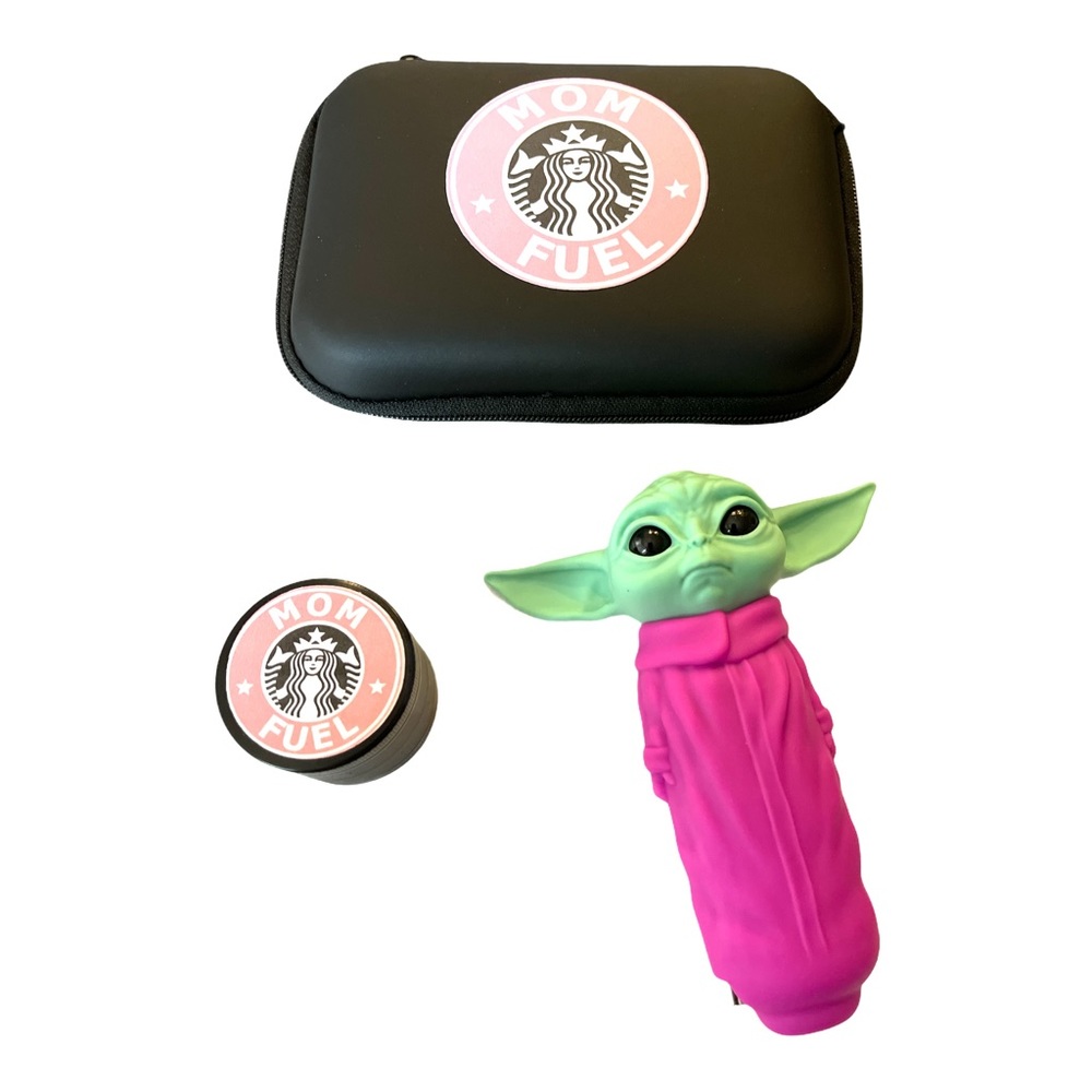 Baby yoda straw kit